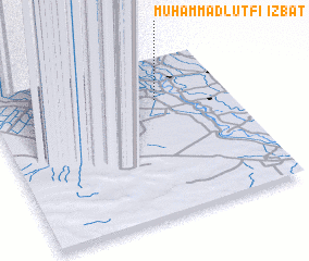 3d view of ‘Izbat Muḩammad Luţfī